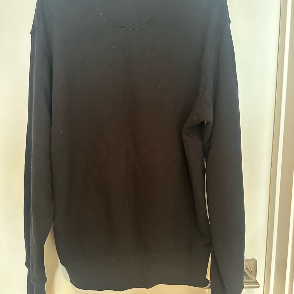 Uniqlo Men's Black Sweatshirt - size M - Picture 2 of 3